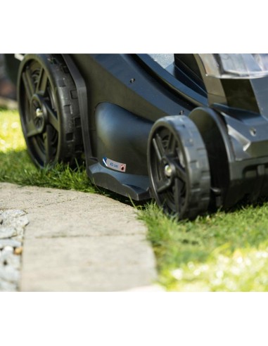 Rasaerba 43cm 2 batterie 4.0Ah + doppiocaricabatterie ixes Scheppach bc-mp430-x