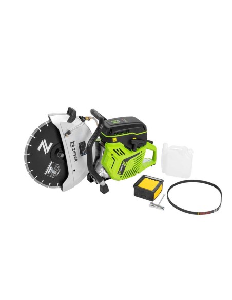 Mototroncatrice a disco per cemento e asfalto taglio 125mm Zipper zi-bts350t