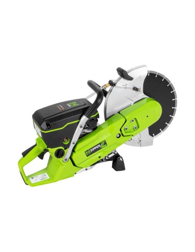 Mototroncatrice a disco per cemento e asfalto taglio 125mm Zipper zi-bts350t