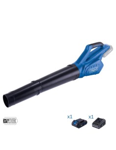 Souffleur de feuilles 20V 1 batterie 2.0Ah + chargeur ixes Scheppach c-bl700-x