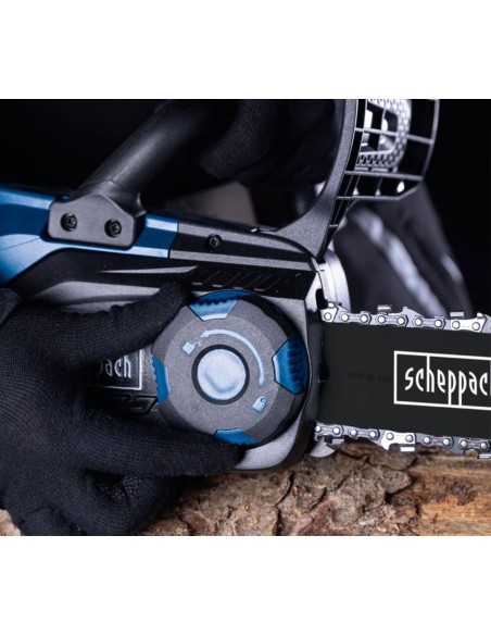 Tronconneuse 20V 1 batterie 4.0Ah + chargeur ixes Scheppach c-cs254-x