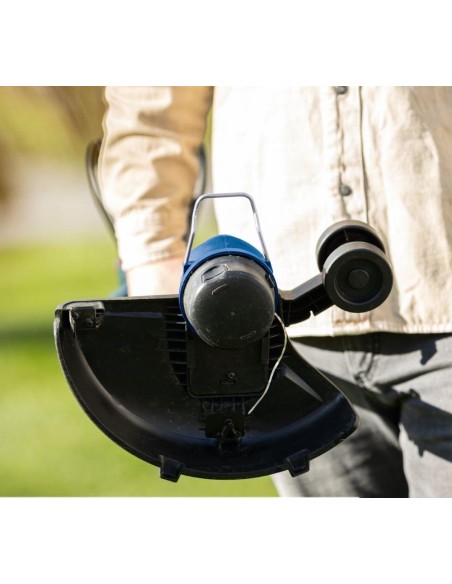 Taglia bordi 20V 2 batterie 2.0Ah + caricabatteria ixes Scheppach c-lt300-x