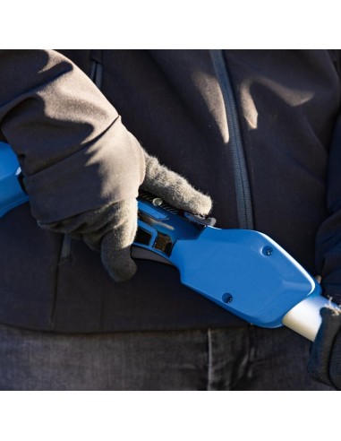 Potatore tagliasiepi con asta 20v batteria 2.0Ah ixes Scheppach c-phts410-x