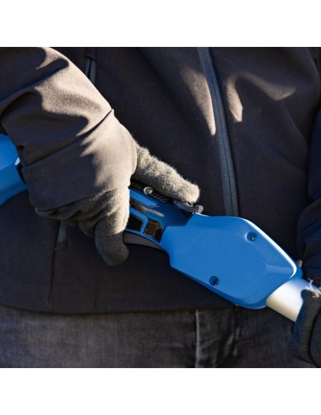 Potatore tagliasiepi con asta 20v batteria 2.0Ah ixes Scheppach c-phts410-x