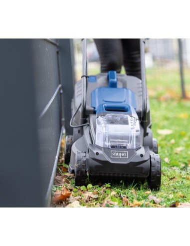 Tondeuse + coupe-bordures + souffleur + 2 batteries + chargeur ixes Scheppach