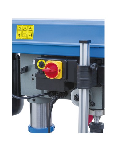 Trapano a colonna trasmissione a cinghia 650w 230v Fervi 0186