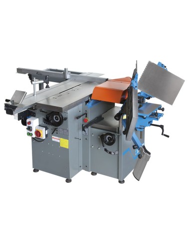 Macchina combinata per legno 8 lavorazioni 230 v Fervi 0498