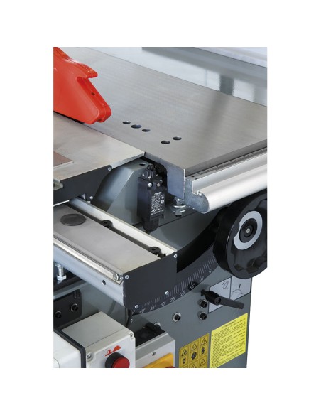 Squadratrice con toupie completa di carrello 230 v Fervi 0504