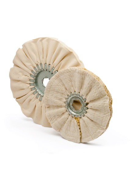 1 - Disque coton ventile 150 x 20 mm pour touret a meuler