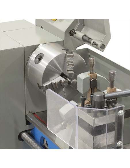 Tornio parallelo ferro metallo con display digitale 230 v Fervi 0506