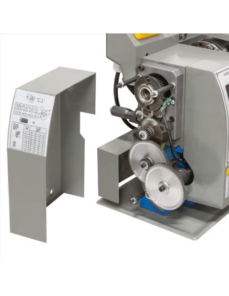 Tornio parallelo ferro metallo con display digitale 230 v Fervi 0506