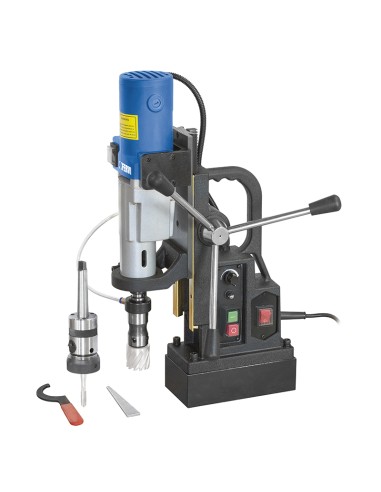 Trapano maschiatore magnetico raffreddamento liquido 1050w 230v Fervi 0518/38m