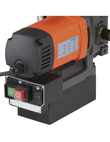 2 - Carottier a colonne de forage magnetique horizontal 1900w 230v fervi 0518/55h