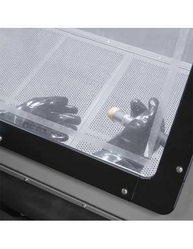 Sabbiatrice a pressione con filtro hepa e separatore di polveri 230v Fervi 0615