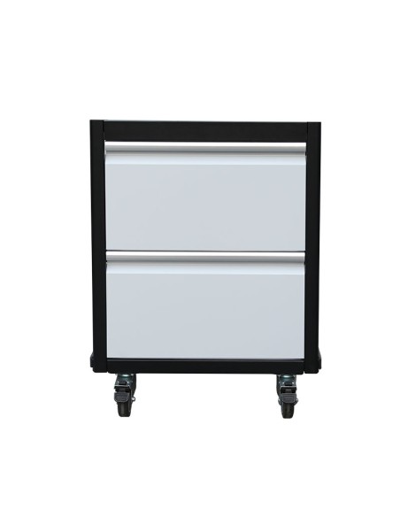 1 - Chariot a 3 etageres 648x458x865 mm pour atelier Fervi a007/22