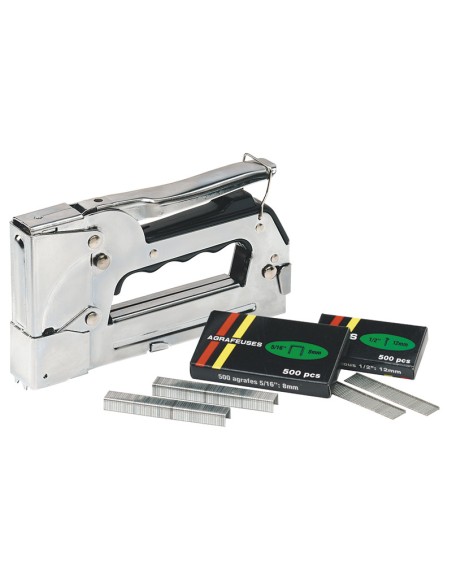 Graffatrice chiodatrice manuale Fervi 0149