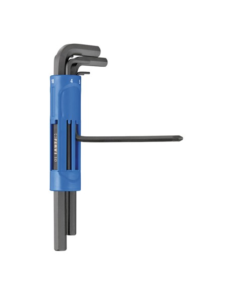 Set 8 chiavi esagonali 2-10 mm con manico multiuso Fervi 0558/ge