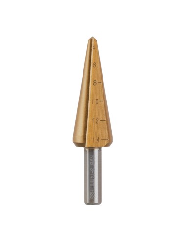 Utensile conico allargafori 3-14 mm con gambo cilindrico Fervi a014/03-14