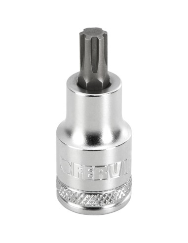 Chiave a bussola con inserto ribe m14 1/2 Fervi bn433n148a