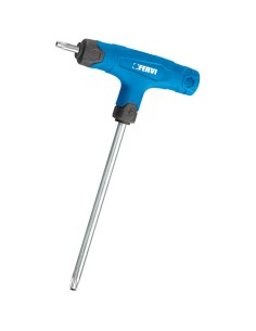Chiave torx con manico in plastica t10 Fervi c855/t10