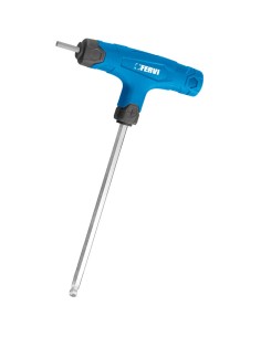 Chiave esagonale con manico in plastica 5 mm Fervi c856/05