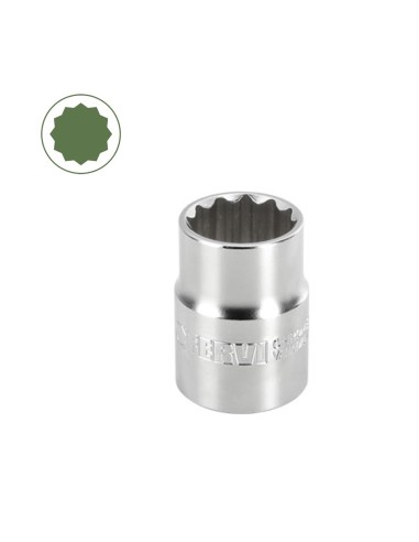 Chiave a bussola poligonale 27 mm 3/4 Fervi bn4p2n027