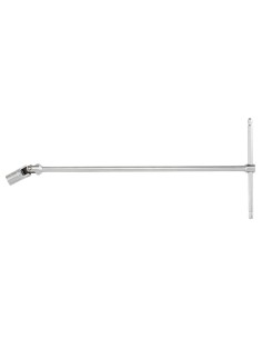 Chiave a t con bussola esagonale snodata rinforzata 13 mm Fervi c391/13