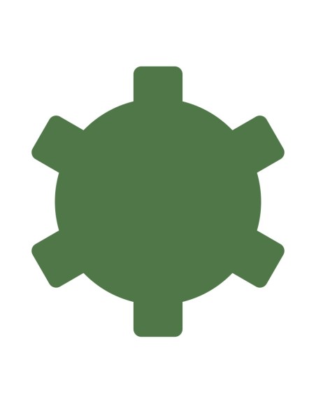 Chiave a bussola ribe maschio rinforzata m5 1/2 Fervi bi433m005