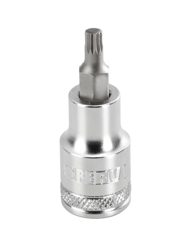 Chiave a bussola con inserto xzn m14 1/2 Fervi bn443n014a