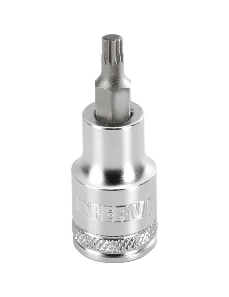 Chiave a bussola con inserto xzn m14 1/2 Fervi bn443n014a