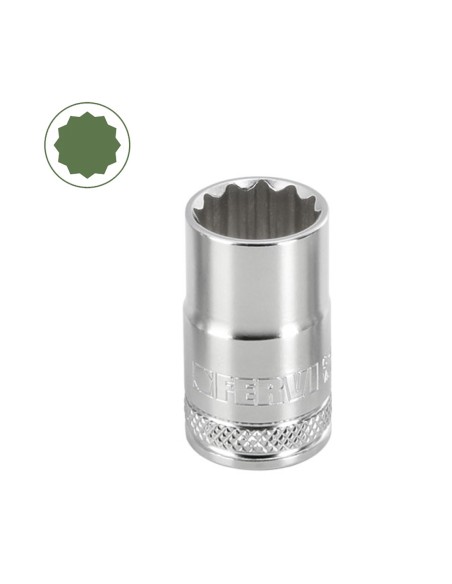 Chiave a bussola poligonale 29 mm 1/2 Fervi bn4p3n029a