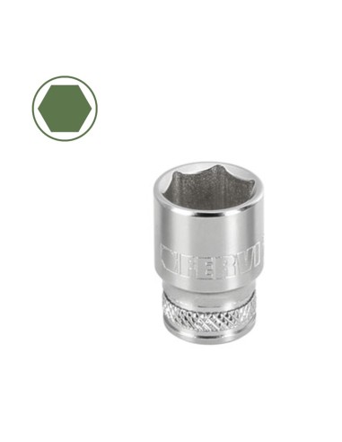 Chiave a bussola esagonale 11 mm 3/8 Fervi bn4e4n011a