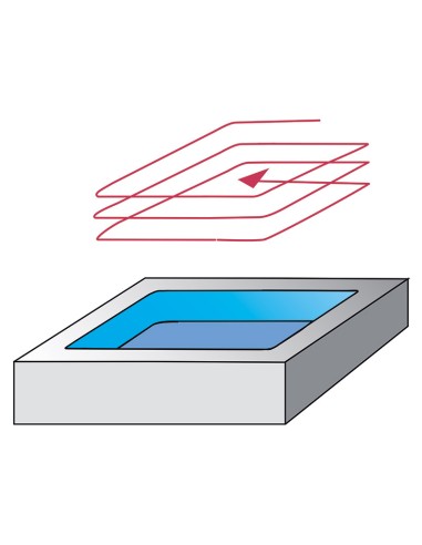 Fresa ad inserto per spianatura 63 mm Fervi f403/63