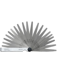 Serie 13 spessimetri a forma conica 005 - 100 mm Fervi fg01