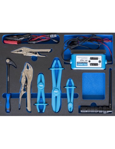 Serie 8 utensili per automotive in termoformato morbido Fervi tm01/053