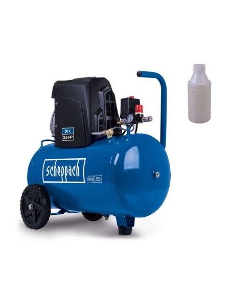 3 - Compresseur a air 50L 10 bar 230V Scheppach HC65V