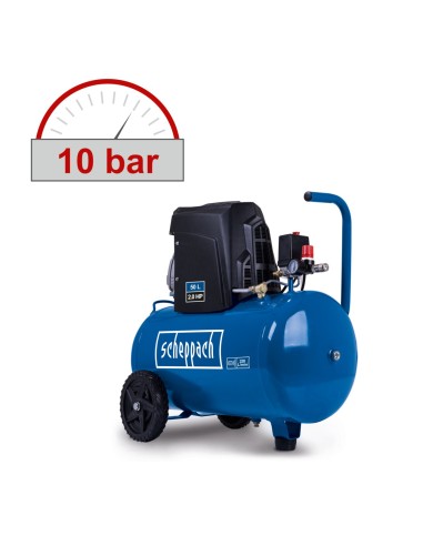 4 - Compresseur a air 50L 10 bar 230V Scheppach HC65V