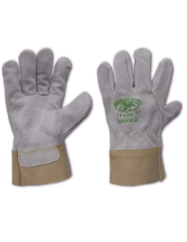 GANTS DE TRAVAIL SECURITÉ MECANIQUES EN CROÛTE DE BOVIN GIONNY 180