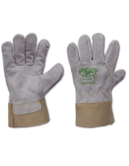 GANTS DE TRAVAIL SECURITÉ MECANIQUES EN CROÛTE DE BOVIN GIONNY 180