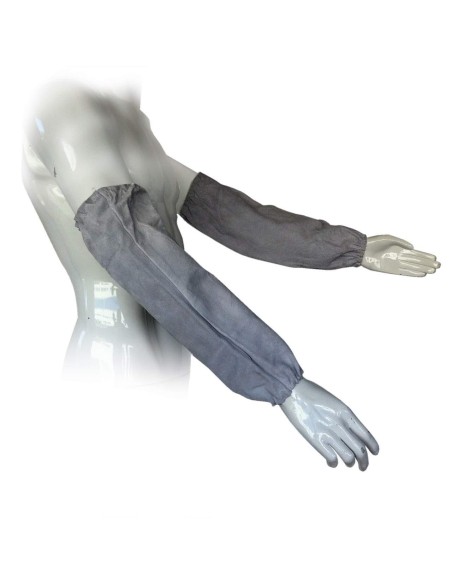 MANCHE DE TRAVAIL SECURITÉ PROTECTION RESISTANT CHALEUR CROÛTE CUIR GIONNY 306C