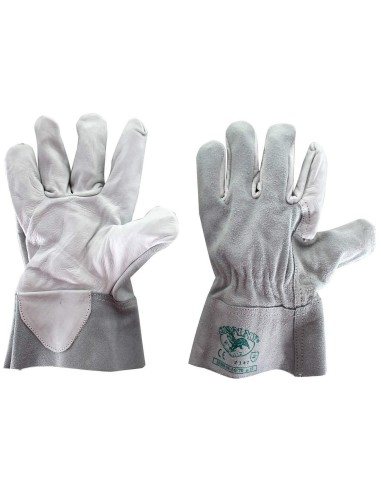 GANTS DE TRAVAIL SECURITÉ MECANIQUES EN CUIR FLEUR DE BOVIN GIONNY 50/70