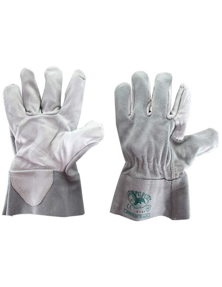 GANTS DE TRAVAIL SECURITÉ MECANIQUES EN CUIR FLEUR DE BOVIN GIONNY 50/70