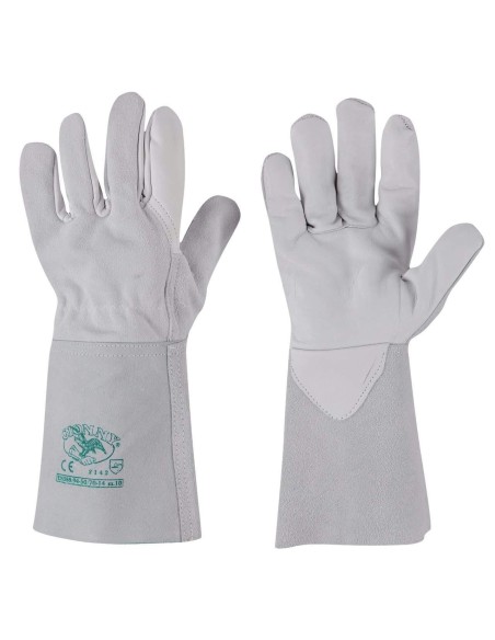 GANTS DE TRAVAIL SECURITÉ MECANIQUES EN CUIR FLEUR DE BOVIN GIONNY 50/70-14