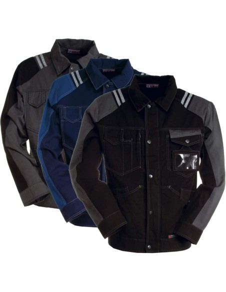 BLOUSON VESTE DE TRAVAIL MULTIPOCHES HOMME COTON PAYPER ARIZONA