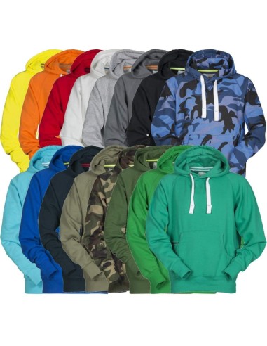 SWEAT-SHIRT POUR HOMME AVEC CAPUCHE COTON MANCHE RAGLAN PAYPER ATLANTA+