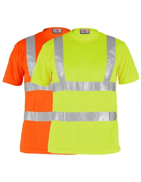 T-SHIRT À MANCHES COURTES HAUTE VISIBILITÉ HOMME PAYPER AVENUE