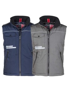 GILET VESTE VETEMENT TRAVAIL REMBOURRÉ MULTIPOCHES POUR HOMME PAYPER AZUA 2.0