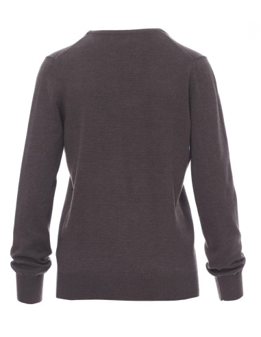 PULLOVER PULL COL V POUR FEMME COTON PAYPER BUSINESS LADY