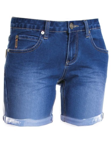 POUR FEMME BERMUDA JEAN PANTACOURT PANTALON COURT TRAVAIL PAYPER CALIFORNIA