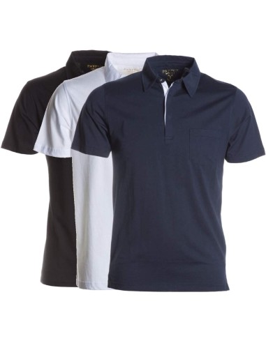 POLO &Agrave; MANCHES COURTES HOMME 100% COTON PAYPER CHIC